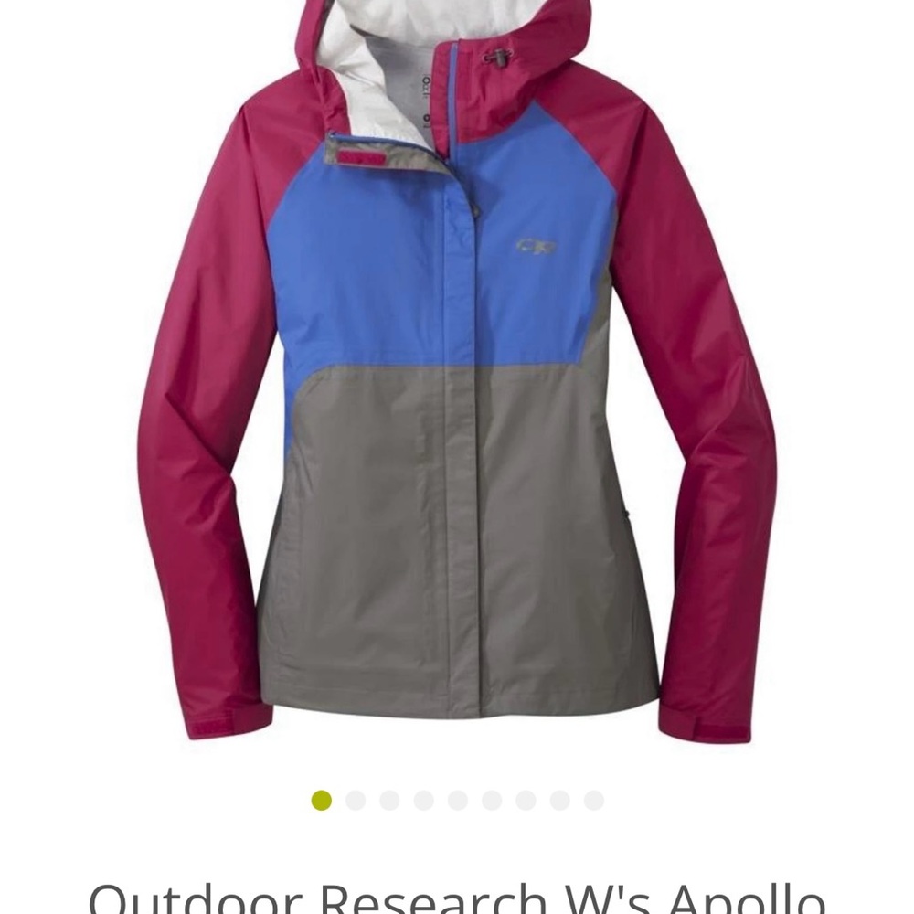 Outdoor Research Women's Apollo Jacket - Blue, Gray, Pink